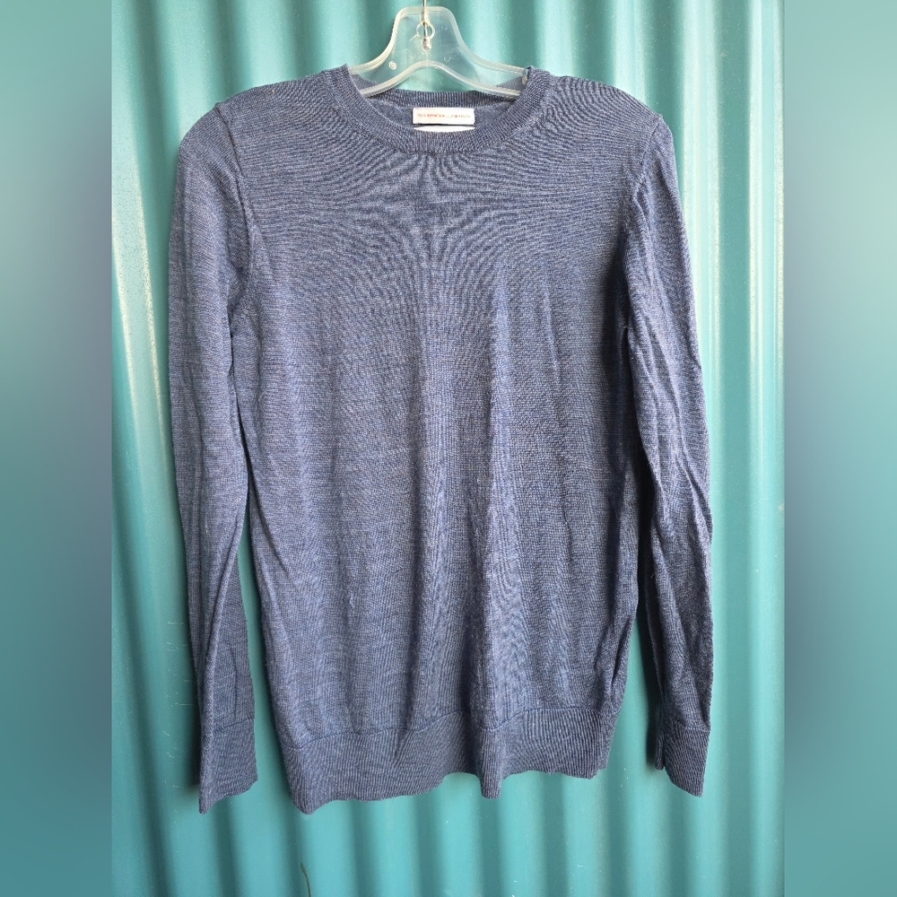 Joe Fresh Blue Crewneck Sweater Knit Casual